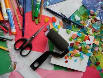 Arts And Crafts Wallpaper Background