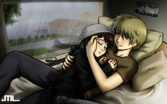 Love Couple Wallpaper Cuddling