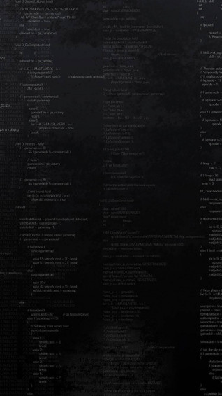 Programming iPhone Codes On Old Screen Wallpaper