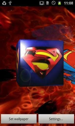 Superman 3d Live Wallpaper App For Android