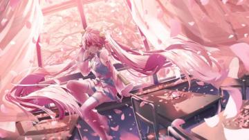 Daidou Demitasse Vocaloid Hatsune Miku Sakura Headphones