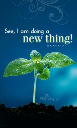 HD New Year Bible Verse Greetings Card Wallpaper