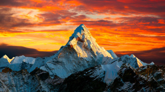 Himalayas Mountains Landscape 4k HD Nature Wallpaper Image