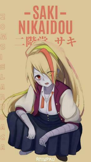 Nikaido Saki Zombieland Saga Wallpaper