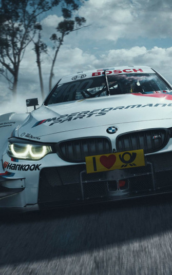 Bmw M4 Dtm In Action 4k Ultra HD Mobile Wallpaper