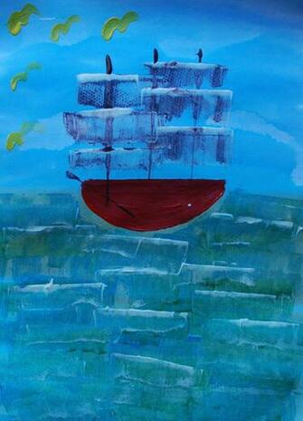 Source Url Galleryhip Old Pirate Ship Painting Html