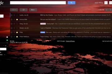 New Gmail Custom Themes Let You Set Your Own Background Image
