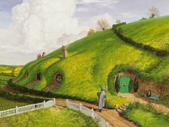 Bilbo At The Shire Entertainment Movies HD Desktop Wallpaper