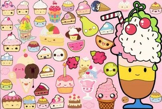 Cute Kawaii Wallpaperkawaii Rocks Illustration Japan