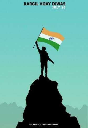 Kargil Vijay Diwas Poster Indian Army Wallpaper