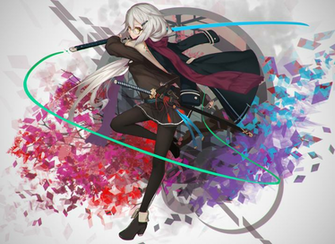 Anime Glasses Yellow Eyes Meganekko Weapon