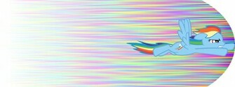 Rainbow Dash Duel Screen Wallpaper By Lasarack
