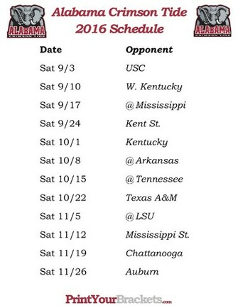Alabama Football Schedule Trending Wallpaper HD