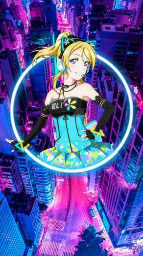 Cyber Eli Ayase Wallpaper By Sashauwu