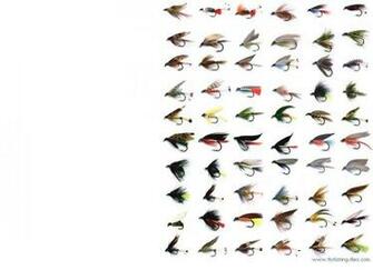 Fly Fishing Flies Computer Desktop Background Wallpaper