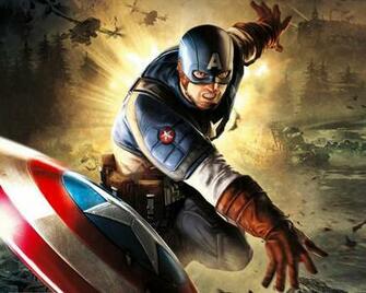 Captain America Marvel Comics Wallpaper