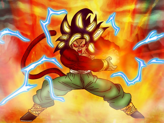 Wallpaper Goku Super Saiyan God