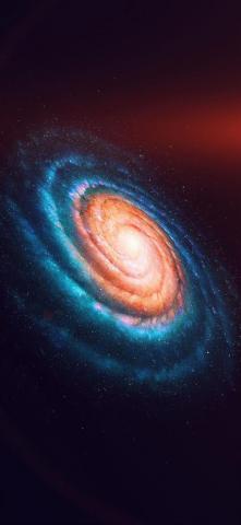 Space Galaxy iPhone X Wallpaper