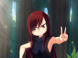 Erza Scarlet Wallpaper Top Background