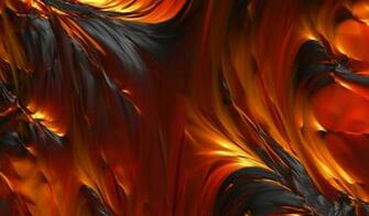 Wallpaper Fire Oil Paint Oiled Netbook