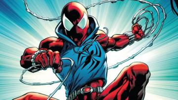 Scarlet Spiderman Wallpaper Teahub Io