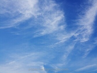 Blue Sky Background Paper Background