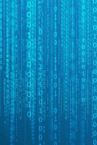 Blue Matrix Binary iPhone Wallpaper And 4s