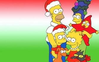 Pics Photos Simpsons Funny Christmas Wallpaper