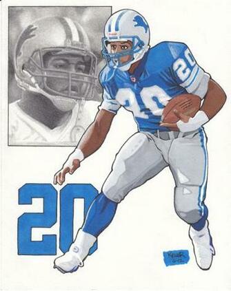 Barry Sanders Wallpaper By Rathskeller7