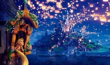 Tangled Film Wallpaper On