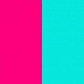 Resolution Bright Pink And Turquoise Solid Two Color Background
