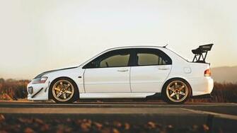 Car Evolution Tuning Mitsubishi Lancer Evo White Cars