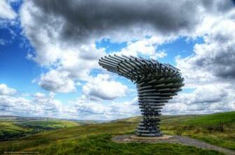 Wallpaper Singing Ringing Tree Panopticon Burnley Lancashire