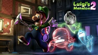 Luigi S Mansion HD Wallpaper Background