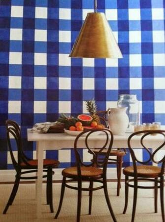 Bold Bc Scale And Color In The Wallpaper Mixed With Funky Light