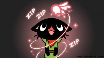 Gamer Cat Zelda Dog Comics