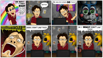 Markiplier At Fnaf By Waffle The Kitten