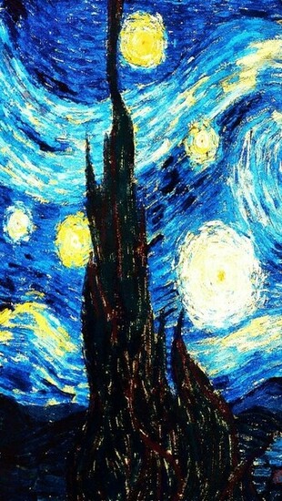 iPhone Van Gogh X Immagine Foto Wallpaper