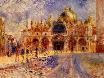 Gratis Fondo De Pantalla Art Stico Renoir Piazza San Marco