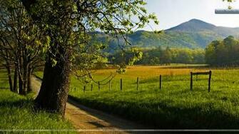Hyatt Lane In Spring Great Smoky Mountains Tennessee Wallpaper