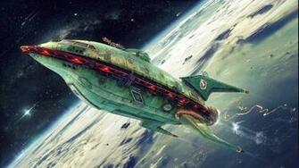 Planet Express Futurama Spaceship Wallpaper HD
