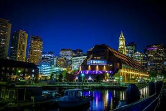 Architecture Bridges Boston Boswash Cities City Night Skyline Usa