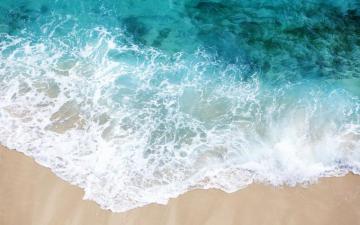Beach Waves Background HD Wallpaper Villa