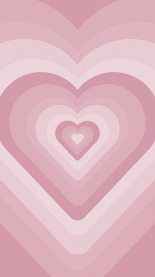 Pink Heart Inception Wallpaper Kupu Pola Kartu