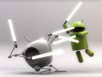 Funny Android Robot HD Wallpaper Vector Designs