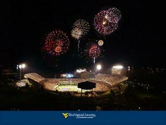Wvu Fireworks Background Wallpaper For Desktop