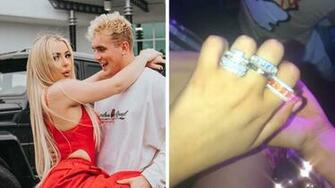 Tana Mongeau Engaged To Jake Paul See Her Massive Ring