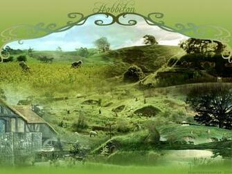 Hobbiton Lord Of The Rings Wallpaper