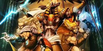 Greek Egyptian And Norse Gods Mythology Of Photo