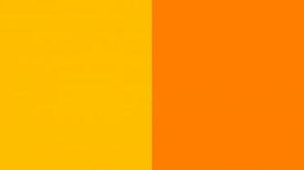 Resolution Amber And Orange Solid Two Color Background